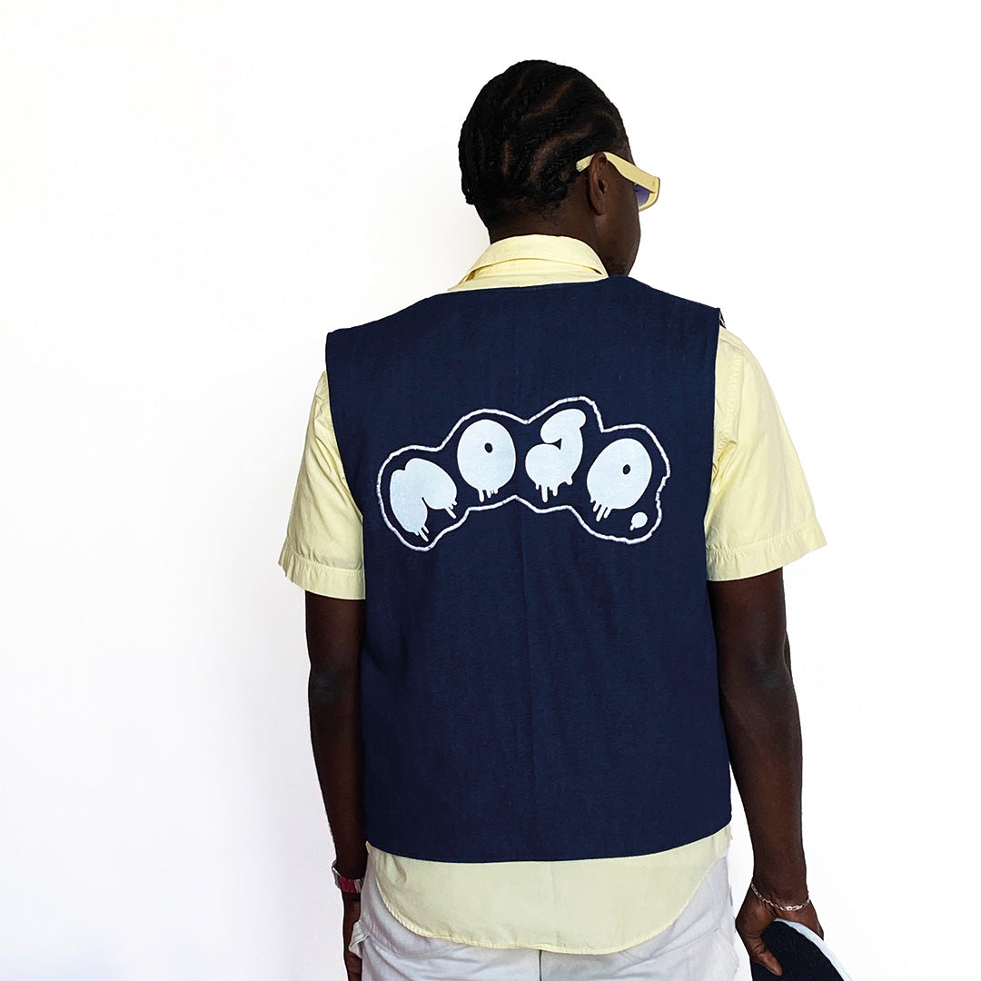 Gilet réversible "MojoIsland" Denim