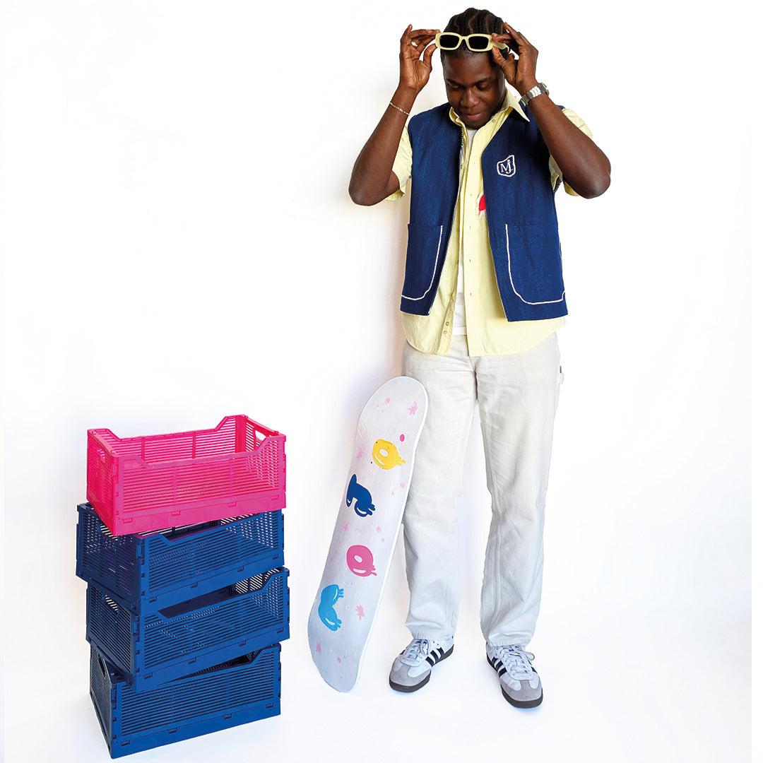 Gilet réversible "MojoIsland" Denim