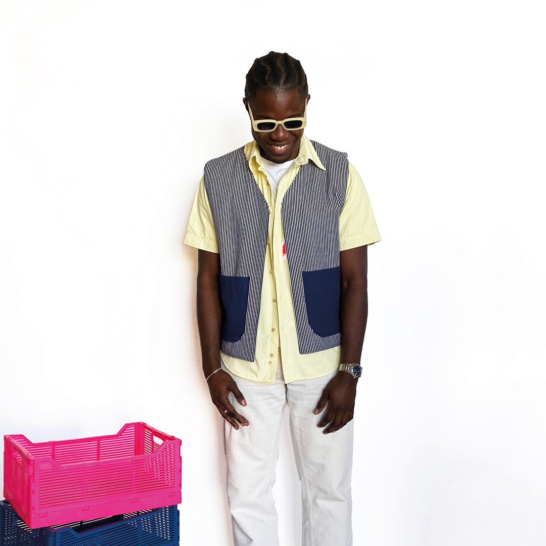 Gilet réversible "MojoIsland" Denim