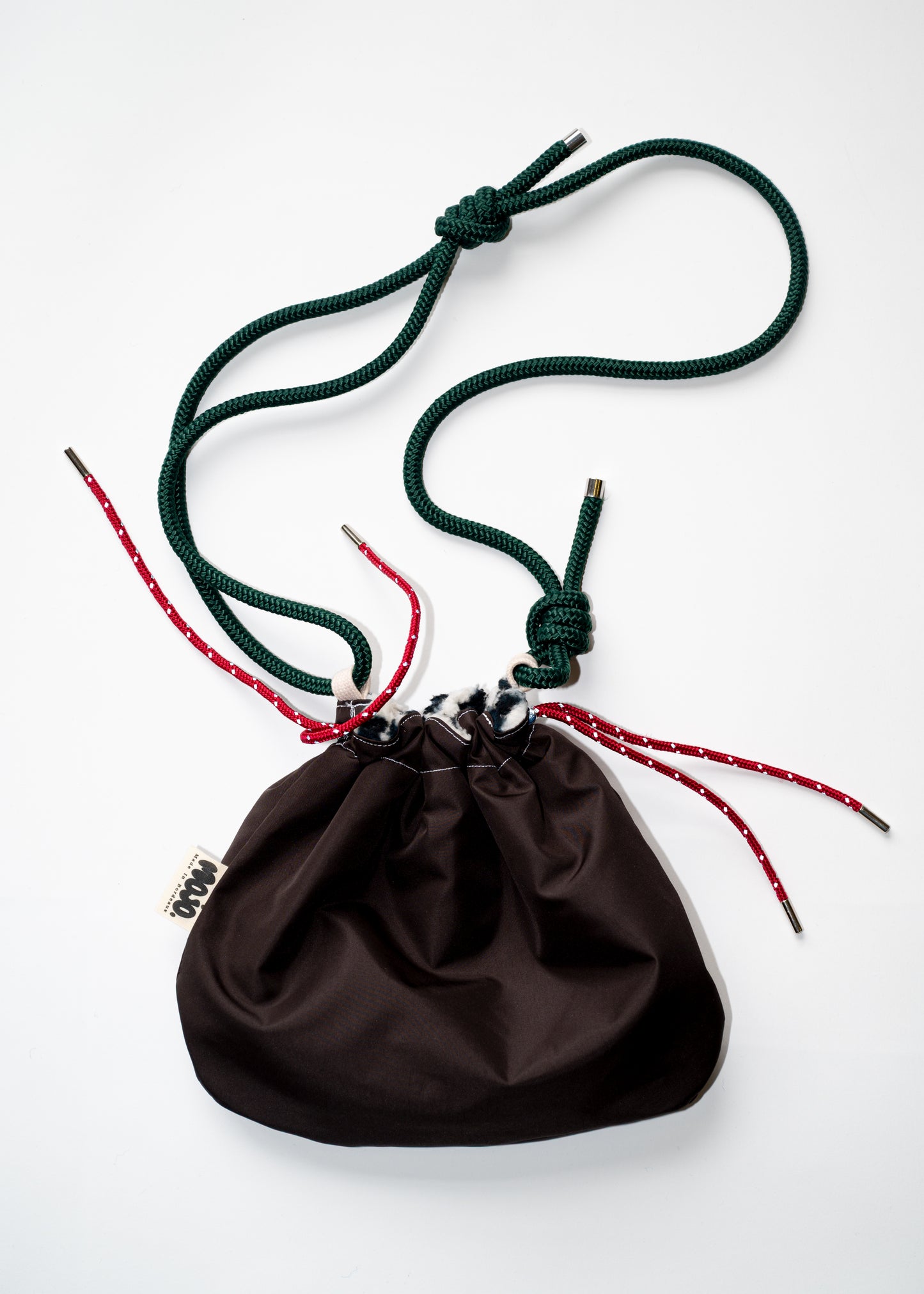 Mojo Bourse (polaire motif vache et imperméable marron)