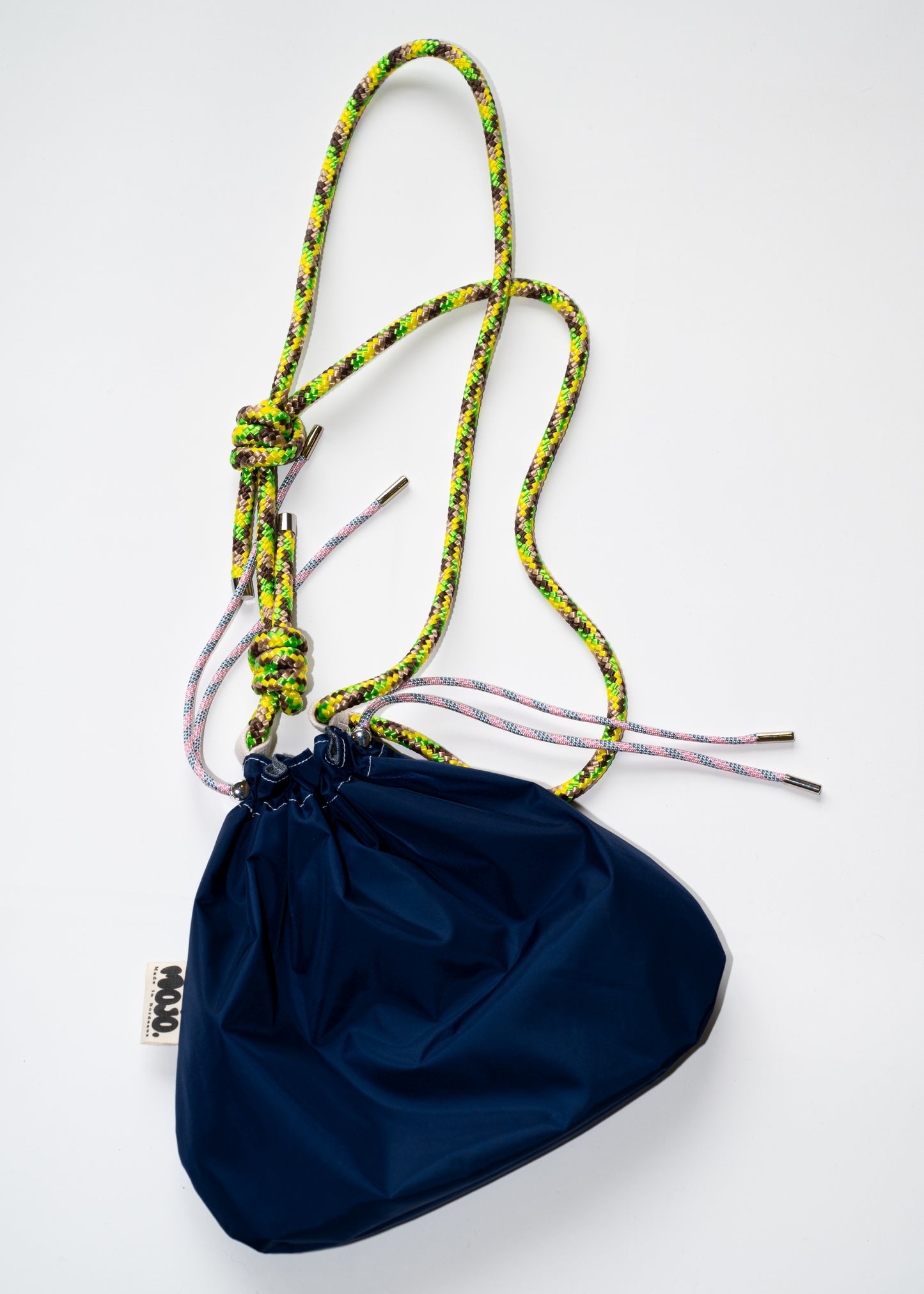 Mojo Bourse (imperméable marine & coton gris)