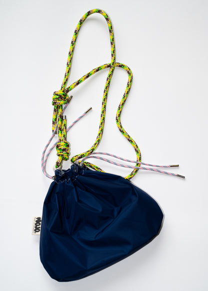 Mojo Bourse (imperméable marine & coton gris)