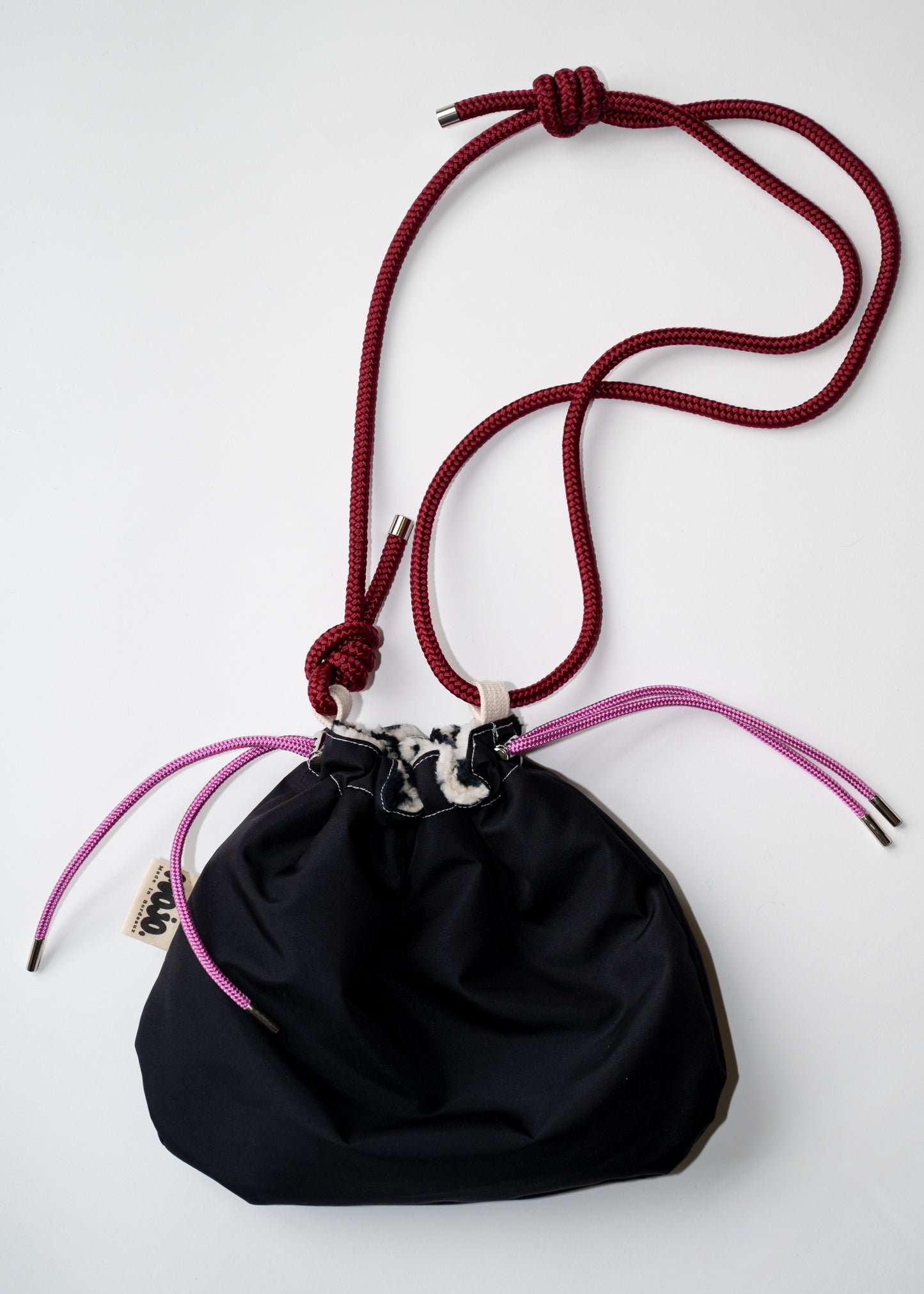 Mojo Bourse (polaire motif vache & imperméable noir)