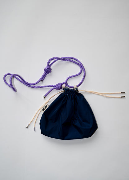Mojo Bourse (imperméable marine & coton à rayures)