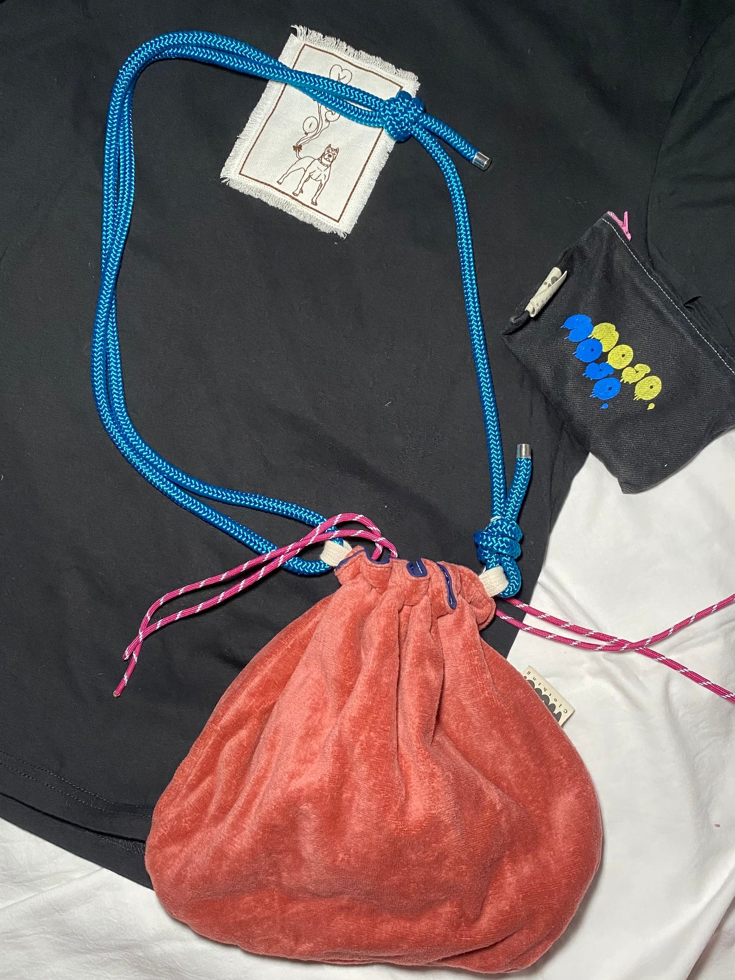 MojoBourse en imperméable marine et tissu éponge pêche 🪸
